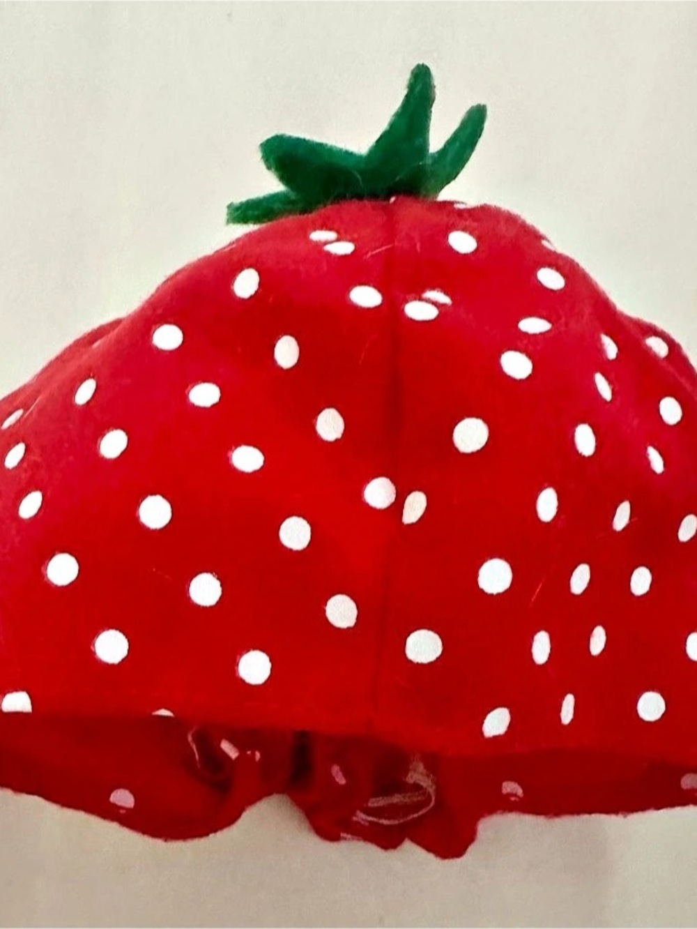 Strawberry Polka Dot Hat - Cats